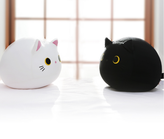 Almohada de Gato Adorable para Sofá - Peluche Decorativo de Animales - Image 2