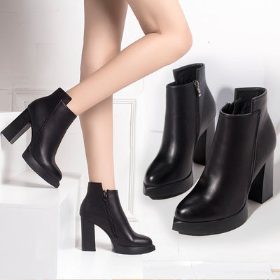 Botas Tacón Alto Ms. Martin - Zapatos Versátiles para Cualquier Ocasión