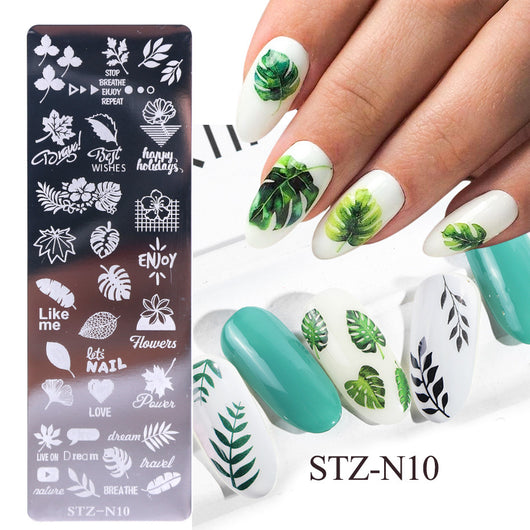 Placa de Acero Estampado para Uñas - Diseño Pequeño de Larga Duración - Image 8