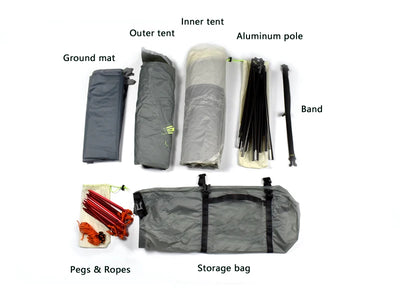 Tienda de Campaña Profesional de Aluminio Anti-Tormenta para Todas las Estaciones - Image 9