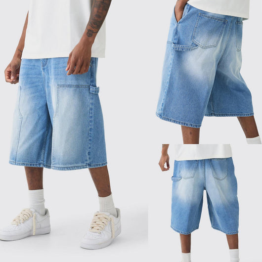 Shorts de Mezclilla Casual para Hombre - Estilo Moderno y Cómodo - Image 14