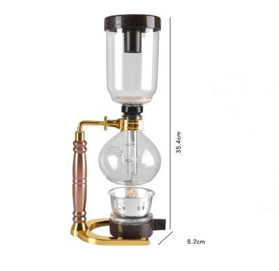Cafetera de Vacío Sifón - Máquina de Café Artesanal en Vidrio - Image 6