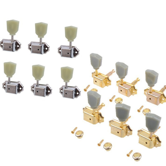 Clavijas de Guitarra Vintage con Mango de Jade y Diamante