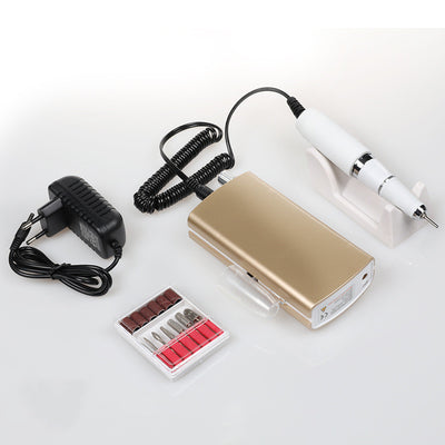 Pulidor de uñas eléctrico profesional - Set completo de manicura