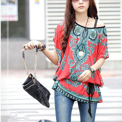 Blusa Oversized con Estampado Llamativo - Image 5
