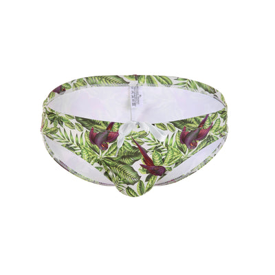 Bañador Estampado Tropical con Diseño de Hojas de Coco y Arce - Pantalón de Playa Multicolor Trendy - Image 22