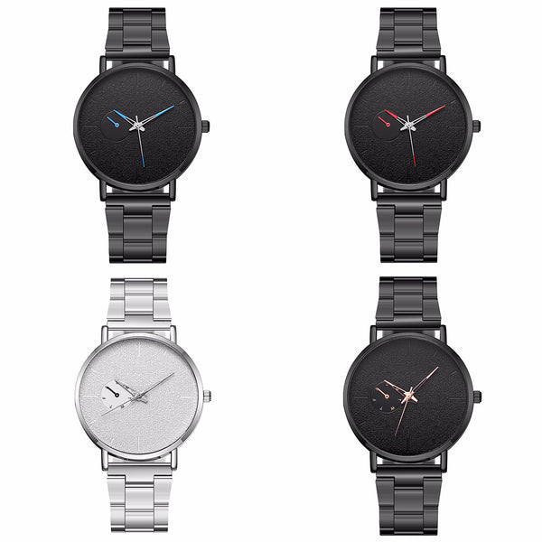 Reloj de Negocios Minimalista de Cuarzo