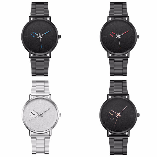 Reloj de Negocios Minimalista de Cuarzo
