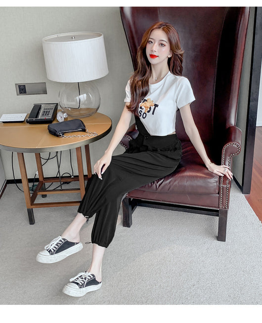 Conjunto de Leggins y Blusa Suelta de Cintura Alta para Mujer - Image 13