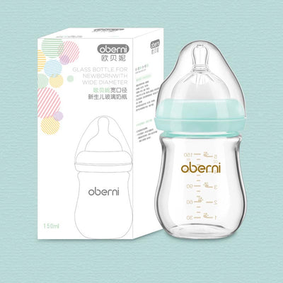 Botella de Vidrio Ancha para Recién Nacido 120-150ML - Image 2