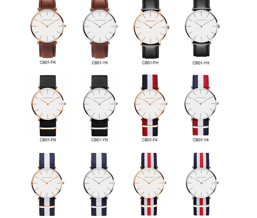 Reloj de Negocios Ultrafino Impermeable - Cuarzo Minimalista Unisex Negro - Image 3