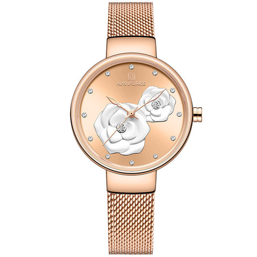 Reloj de Cuarzo para Mujer con Pulsera de Acero Inoxidable - Image 28