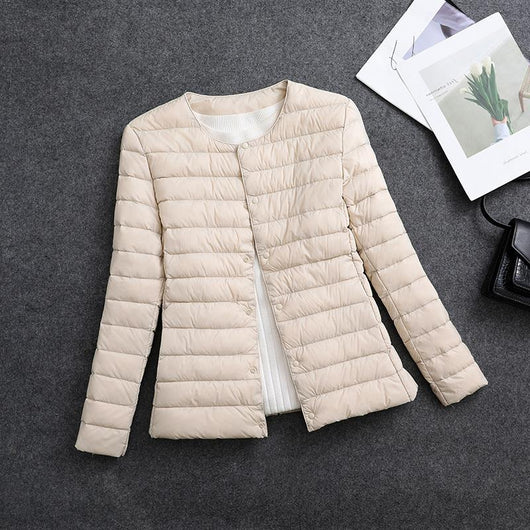 Chaqueta Térmica Ligera Cuello Redondo para Mujer - Image 17