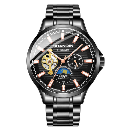 Reloj Mecánico Guanqin para Hombre - Elegancia Clásica - Image 4