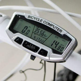 Velocímetro para Bicicleta de Montaña con Display Luminoso Azul