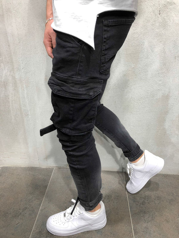 Pantalones Casuales con Bolsillos Amplios