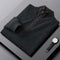 Suéter Casual para Hombre con Cuello Cremallera - Abrigo Grueso y Cálido