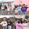 Camiseta Estampada Coreana Loose Fit - Diseño Milk Tea para Chicas Modernas