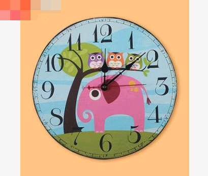 Reloj de Pared Búho Retro Estilo Europeo - Decoración Rústica Vintage
