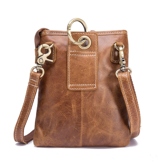 Bolsa de Cuero para Hombre con Bandolera Ajustable - Image 2