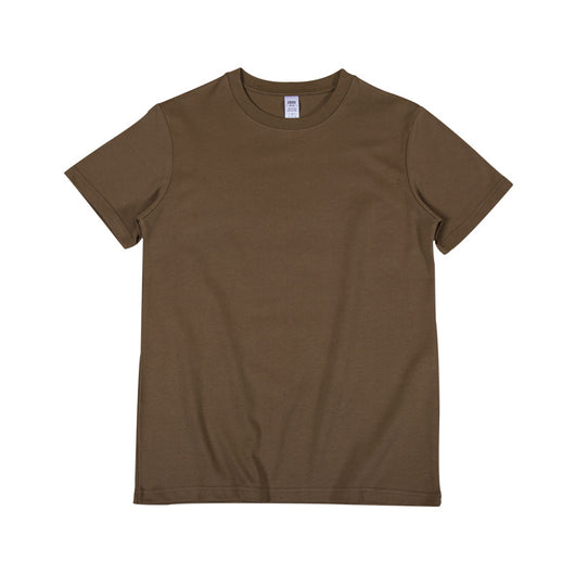 Camiseta Básica Suelta de Algodón con Cuello Redondo - Image 10