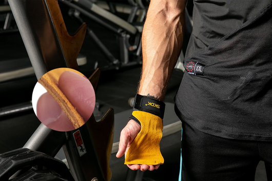 Protector de Palmas de Cuero Genuino para Fitness y Entrenamiento - Image 4