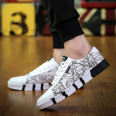 Zapatillas de lona deportivas casual con estilo moderno - Image 2