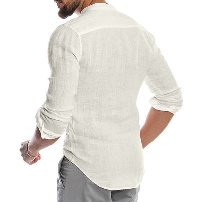 Camisa de Lino para Hombre NICO - Bestseller Clásico - Image 12