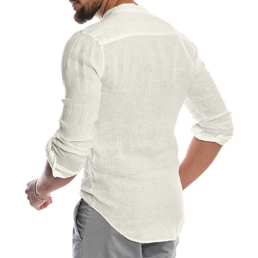 Camisa de Lino para Hombre NICO - Bestseller Clásico - Image 12