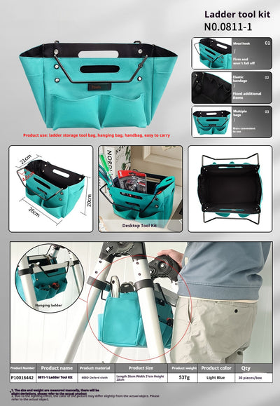 Bolsa de Almacenamiento para Herramientas de Escalera Telescópica - Image 12