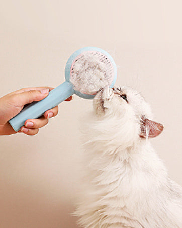 Cepillo Deslanador para Gatos y Perros con Botón Autolimpiable - Image 11