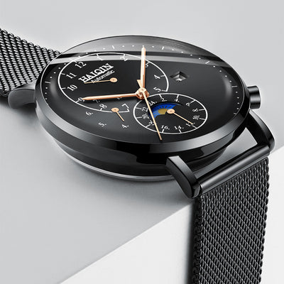 Reloj Mecánico Automático Resistente al Agua con Esfera Grande para Hombre - Image 11