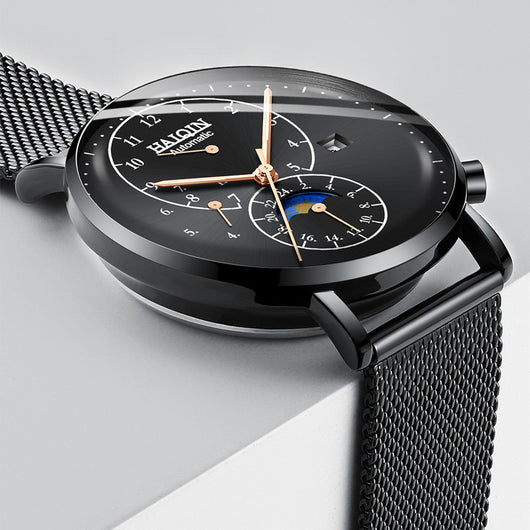 Reloj Mecánico Automático Resistente al Agua con Esfera Grande para Hombre - Image 11