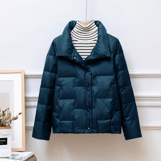 Chaqueta Acolchada de Algodón con Personalidad para Mujer - Image 23