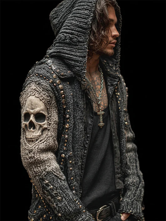 Sudadera Casual Estampada con Cierre para Hombre - Image 8