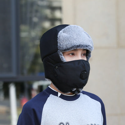 Gorro Ushanka Térmico con Orejeras Impermeables para Hombre