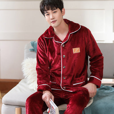Pijama Térmico Grueso para Hombre - Franela Abrigadora - Image 17