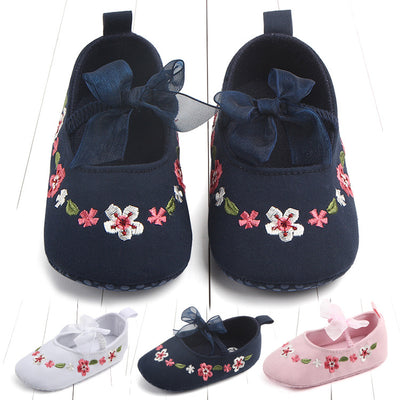 Zapatillas de Bebé con Bordados y Banda Elástica - Image 6