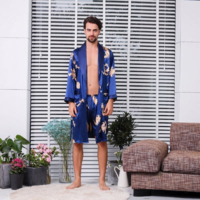 Pijama Hombre Estampado Suelto y Cómodo - Image 12