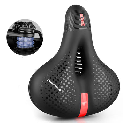 Asiento Acolchado para Bicicleta - Cómodo, Resistente y con Amortiguación