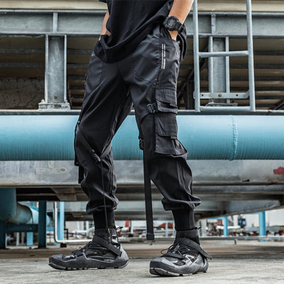 Pantalones de Trabajo Casual con Múltiples Bolsillos y Cordón Ajustable - Image 8