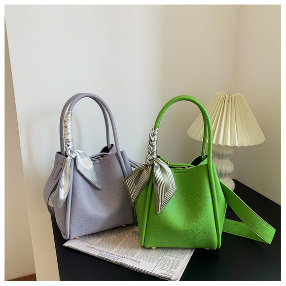 Bolso Bandolera Coreano Textura Litchi Diagonal
