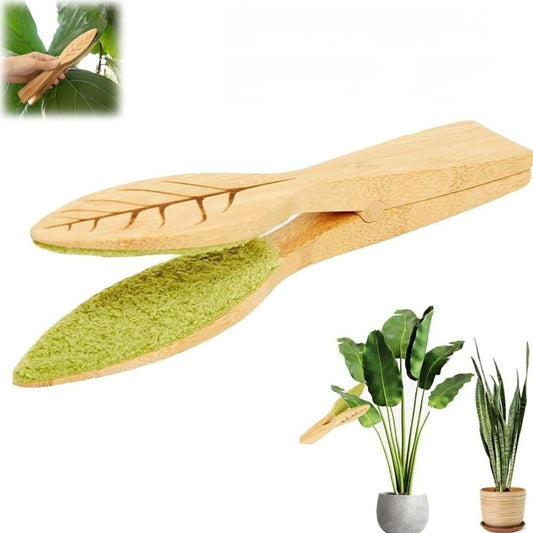 Cepillo Portátil para Limpieza de Hojas y Plantas