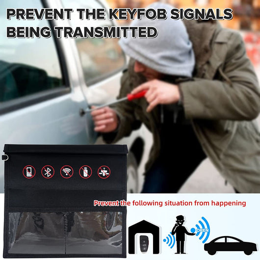 Funda Bloqueadora de Radiación para Celular y Protector de Llaves del Auto - Image 3