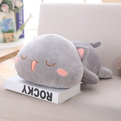 Gatito Acostado de Peluche Suave - Image 16