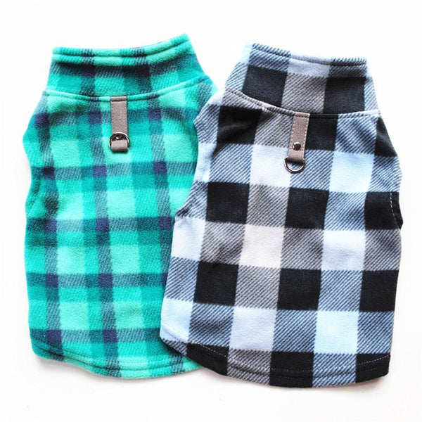 Ropa a Cuadros para Mascotas