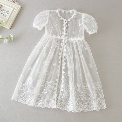 Vestido de Bautizo Extendido para Bebé y Niño de Un Año - Image 9