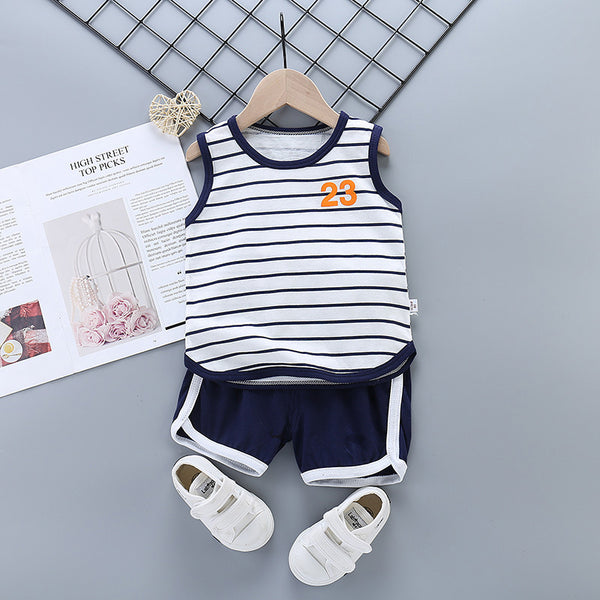 Conjunto de Algodón Puro para Niños y Niñas