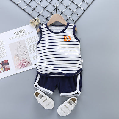 Conjunto de Algodón Puro para Niños y Niñas