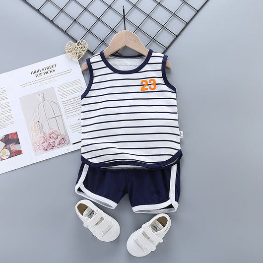 Conjunto de Algodón Puro para Niños y Niñas